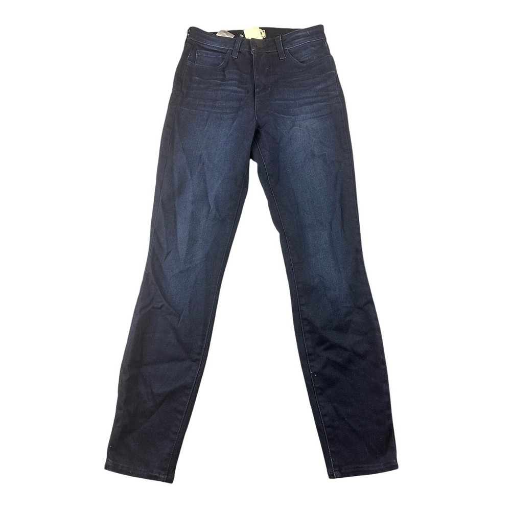 L'Agence Jeans Women 26 Blue Skinny High Rise Denim Stretch USA Made Urban Chic